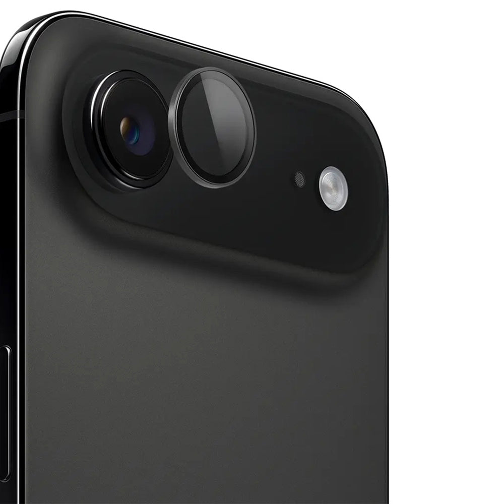 Protector de cámara trasera Lito S+ para Apple iPhone 17 Air, Cristal Templado, Negro