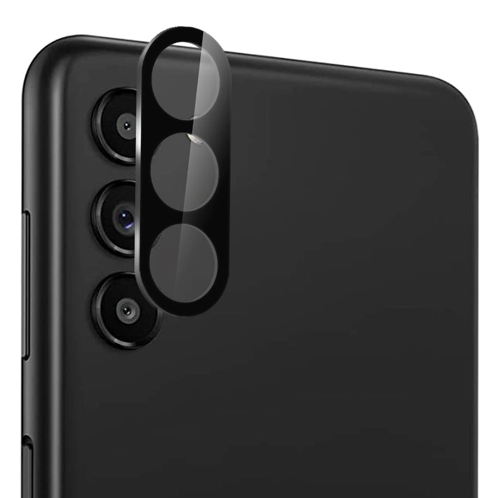 Protector de cámara trasera Lito S+ para Samsung Galaxy S24+ S926, vidrio templado, negro