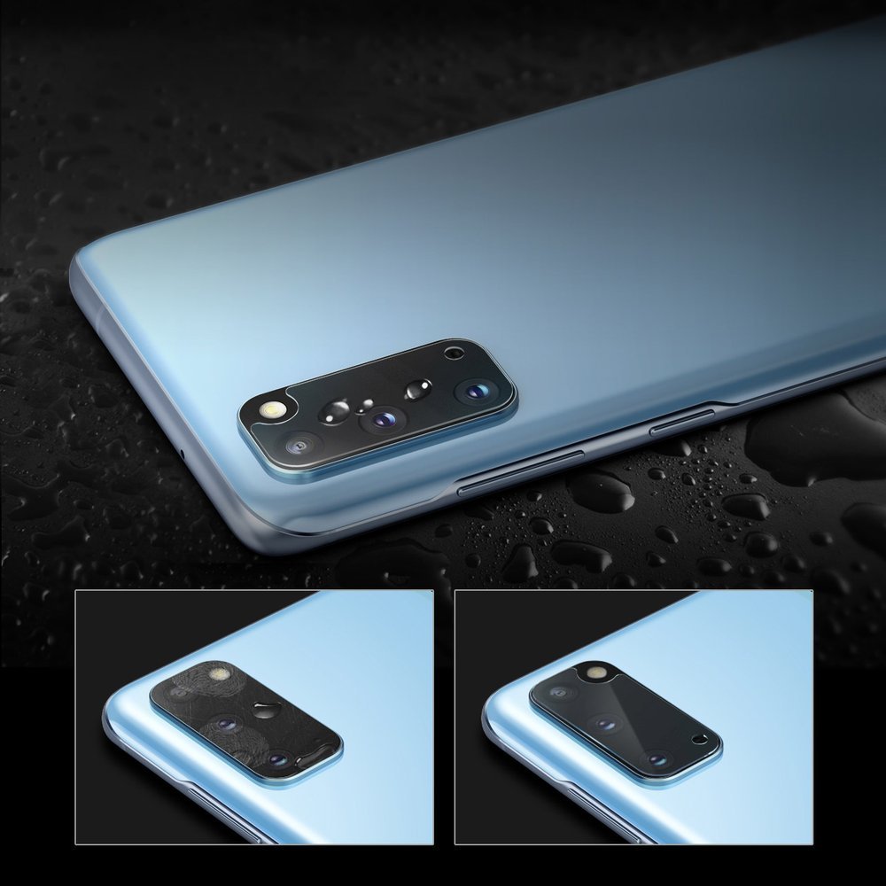 Protector de cámara trasera Ringke IDGL para Samsung Galaxy S20 5G G981 / S20 G980, Cristal Templado, Set de 3 piezas, Transparente.