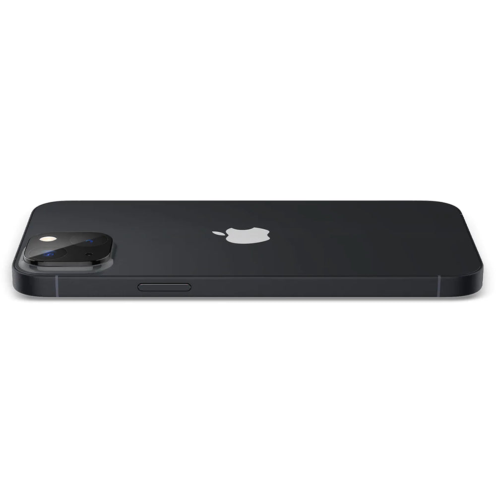 Protector de pantalla para cámara trasera Techsuit para Apple iPhone 14 Plus / 14, vidrio templado, negro