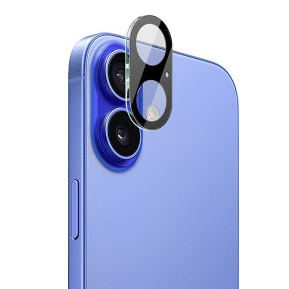 Protector de cámara trasera Techsuit para Apple iPhone 17, Cristal Templado, Negro