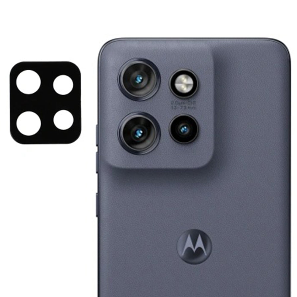 Protector de pantalla para cámara trasera Techsuit para Motorola ThinkPhone 25 / Edge 50 Neo, vidrio templado, negro