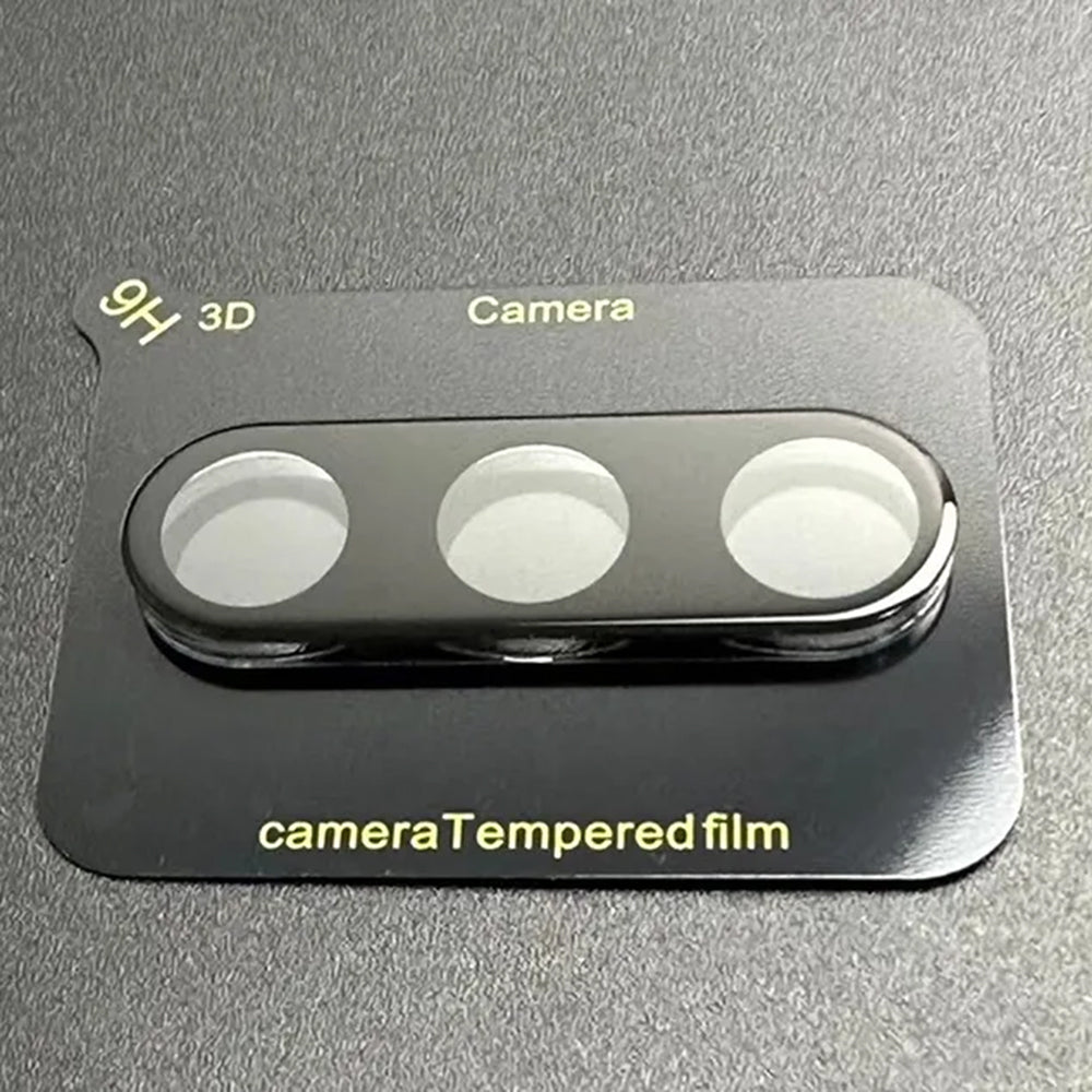 Protector de cámara trasera Techsuit para Samsung Galaxy A34 A346, Cristal Templado, Negro