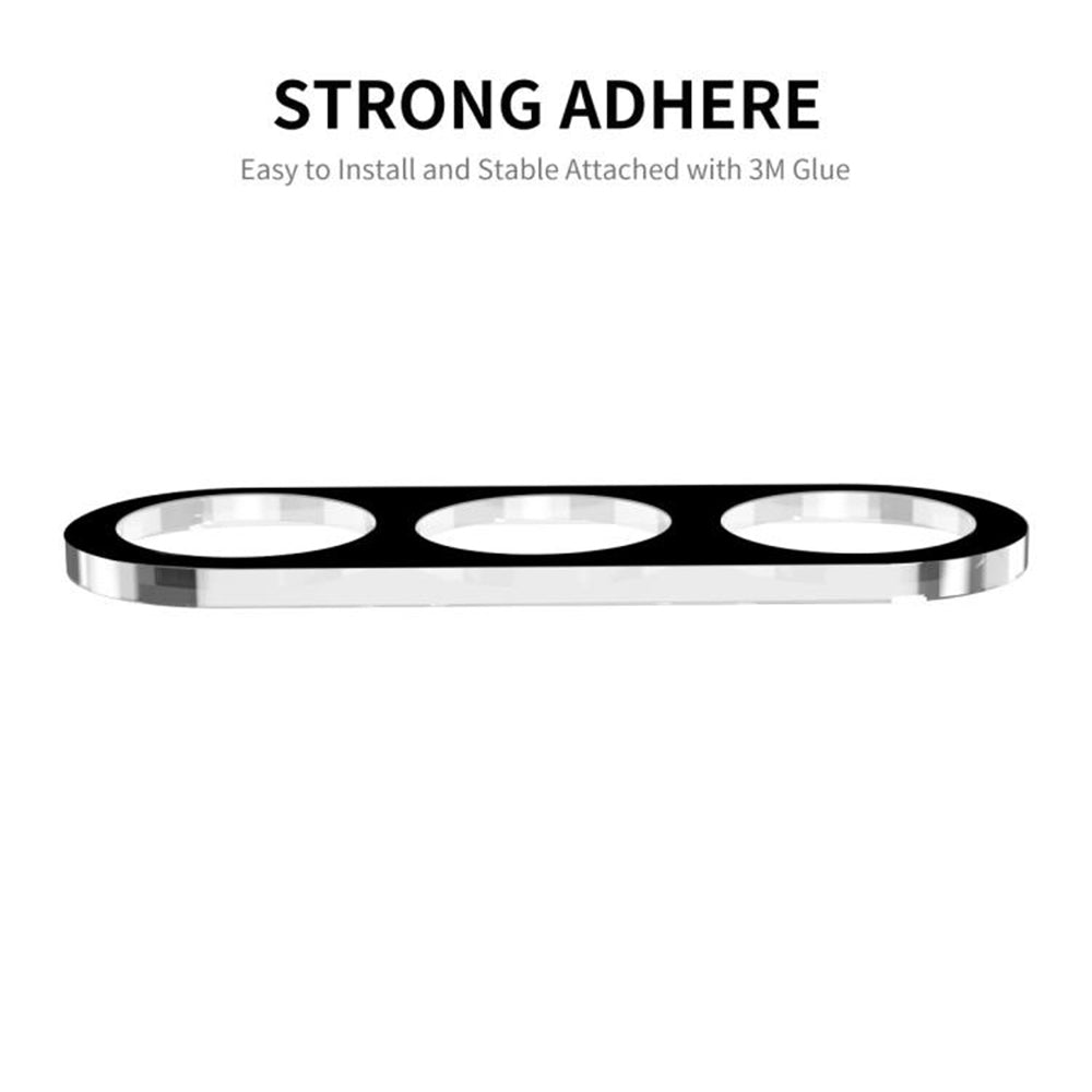 Lámina protectora para cámara trasera Techsuit para Samsung Galaxy S26 Ultra S948, Cristal Templado, Negra