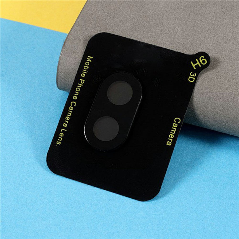 Protector de cámara trasera Techsuit para Samsung Galaxy Z Flip8 F776, vidrio templado, negro
