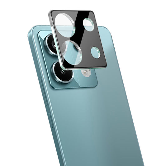 Protector de pantalla para cámara trasera Techsuit para Xiaomi Redmi Note 13 5G, vidrio templado, negro