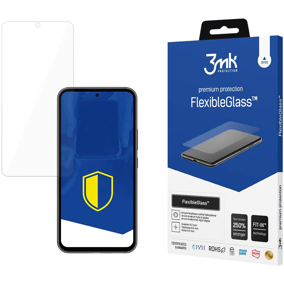 Protector de pantalla 3MK FlexibleGlass para Samsung Galaxy A54 A546, Cristal Flexible, Full Glue