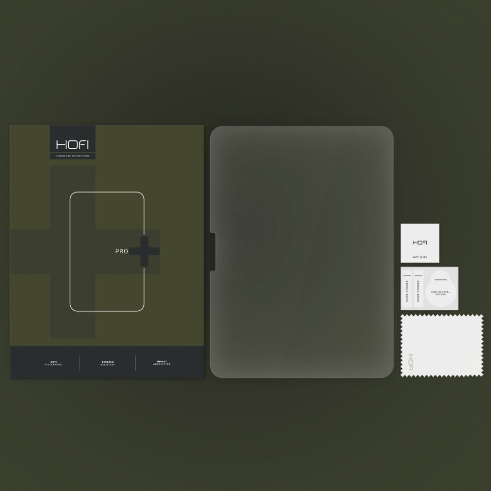 HOFI PRO+ Protector de pantalla para Apple iPad Air 13 (2024), Protección de cristal, Pegado completo