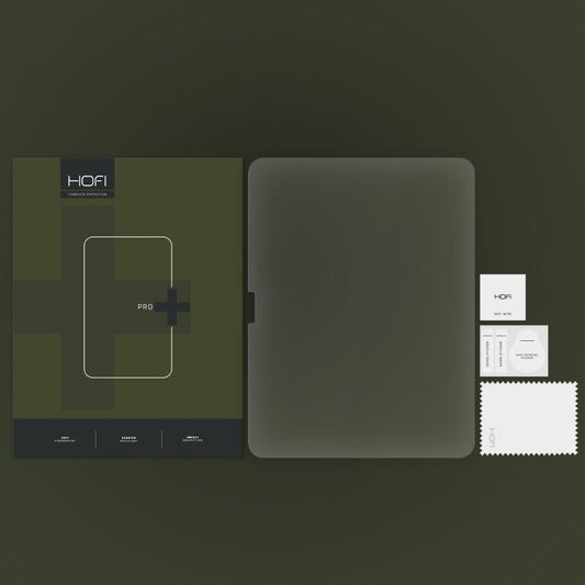 Protector de pantalla HOFI Glass PRO+ para Apple iPad Air 11 (2024), cristal blindado, pegado completo, 2.5D