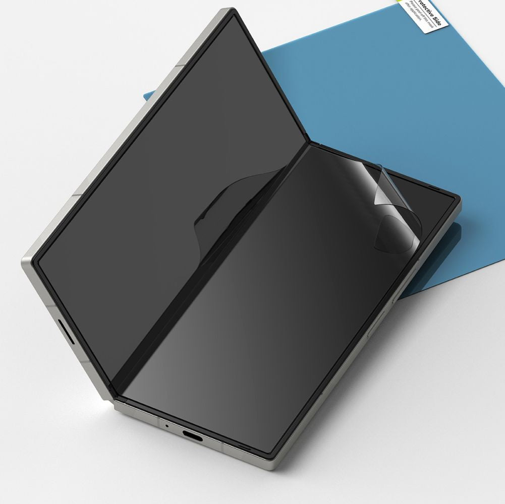 Protector de pantalla interior Ringke Dual Easy para Samsung Galaxy Z Fold6 F956, Plástico, Juego de 2 piezas