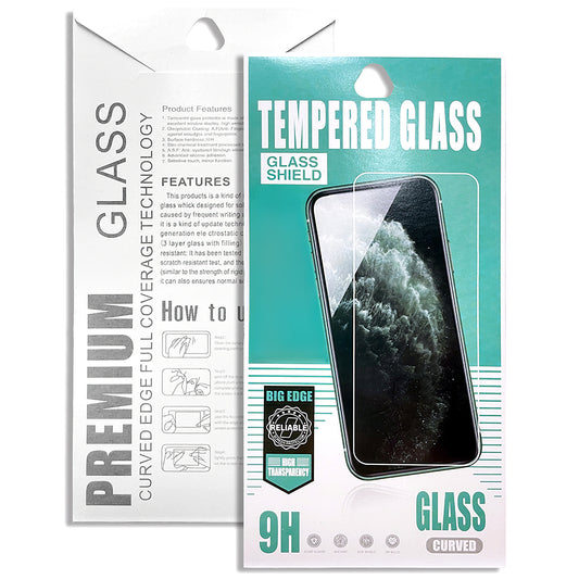 Protector de pantalla OEM para Apple iPhone 16, cristal blindado, pegamento completo, 2.5D