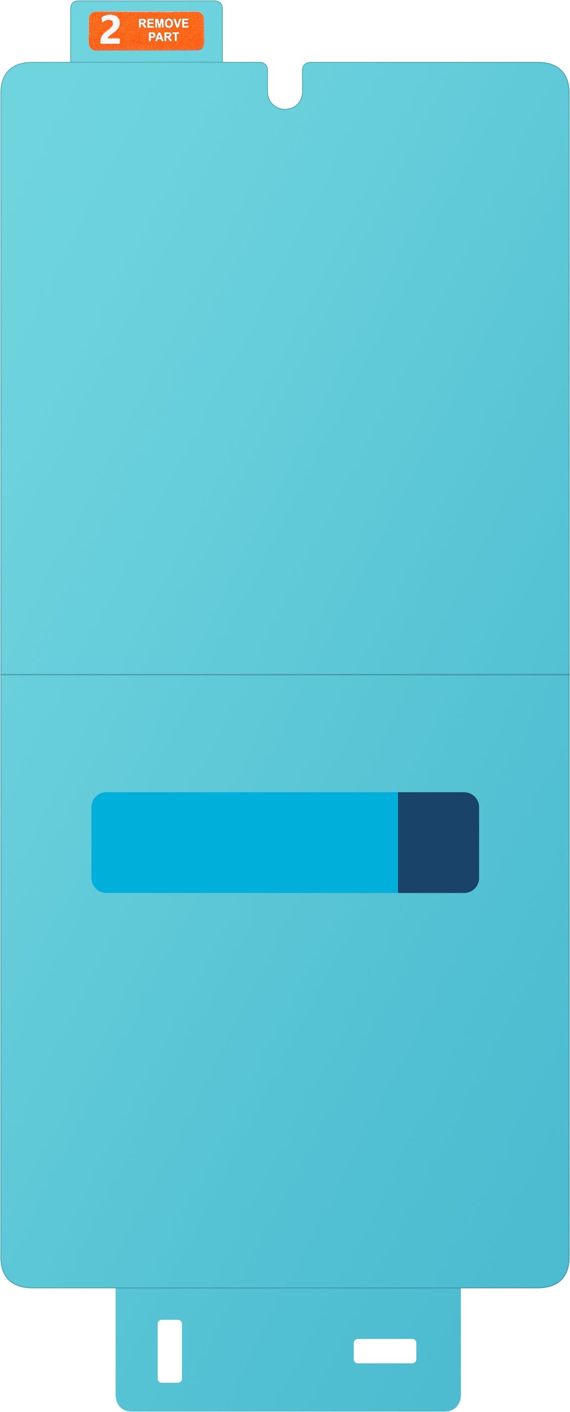 Protector de pantalla anti-reflejos para Samsung Galaxy S25 Ultra S938, Plástico, Set de 2 piezas EF-US938CTEGWW