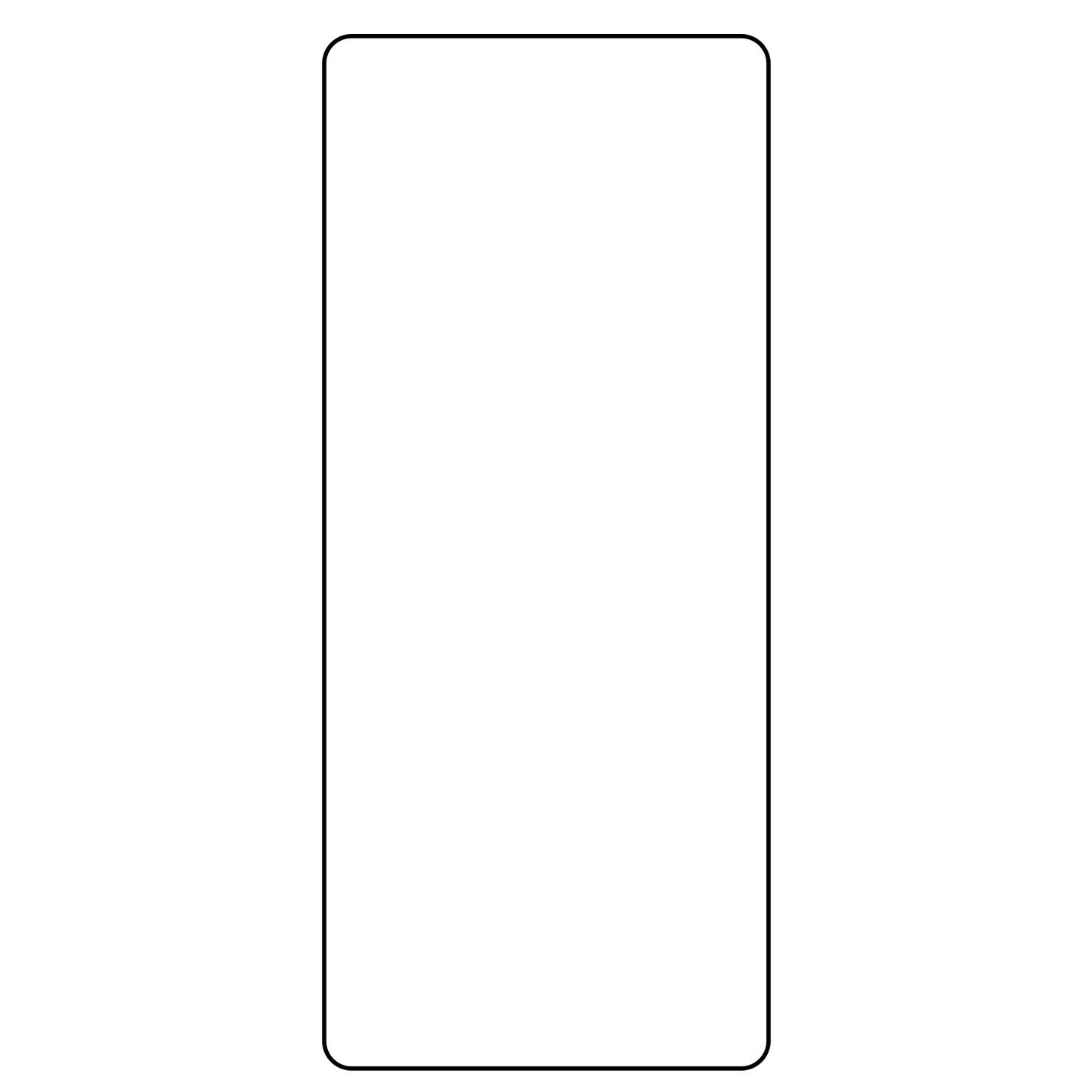 Protector de pantalla OEM para Samsung Galaxy S25 Ultra S938, vidrio templado, adhesivo completo, 5D, negro