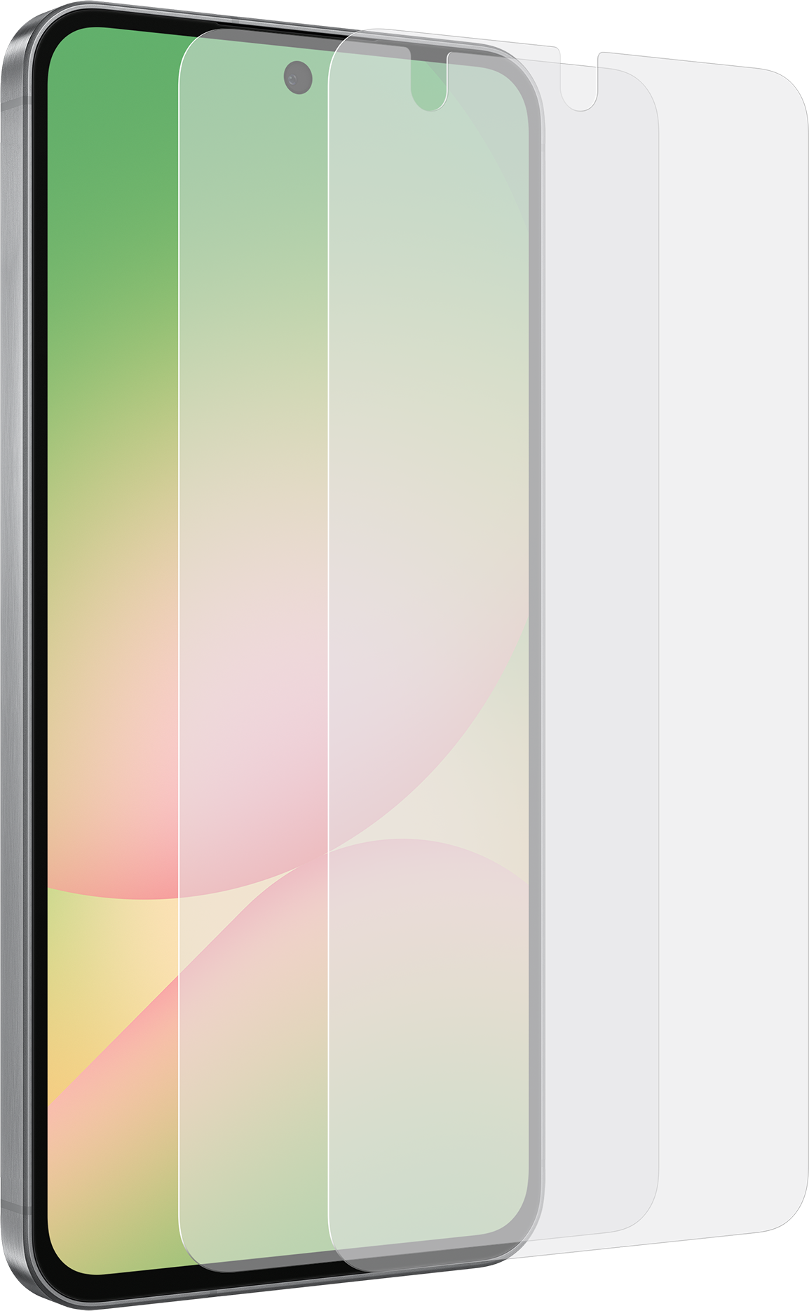 Protector de pantalla para Samsung Galaxy A56 A566, plástico, juego de 2 piezas EF-UA566CTEGWW