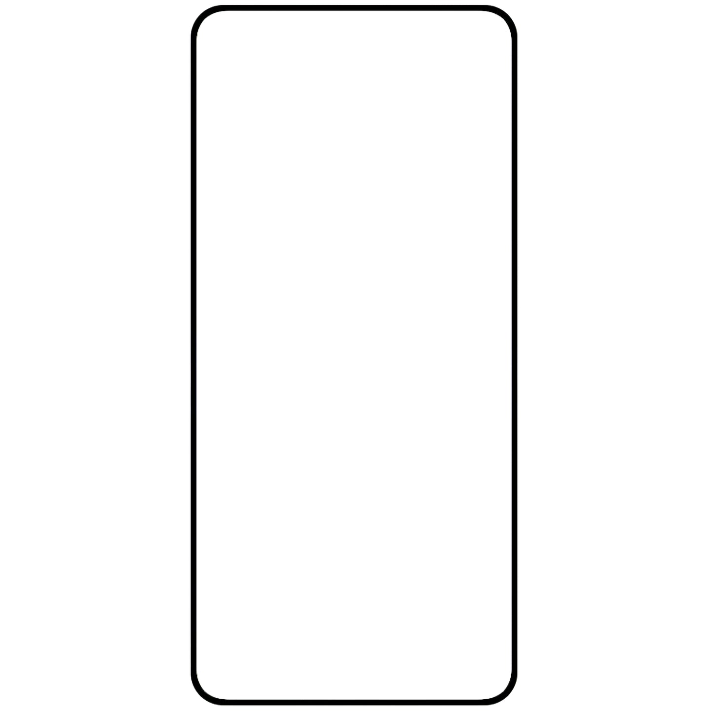 Protector de pantalla OEM para Samsung Galaxy A56 A566, vidrio templado, adhesivo completo, 5D, negro