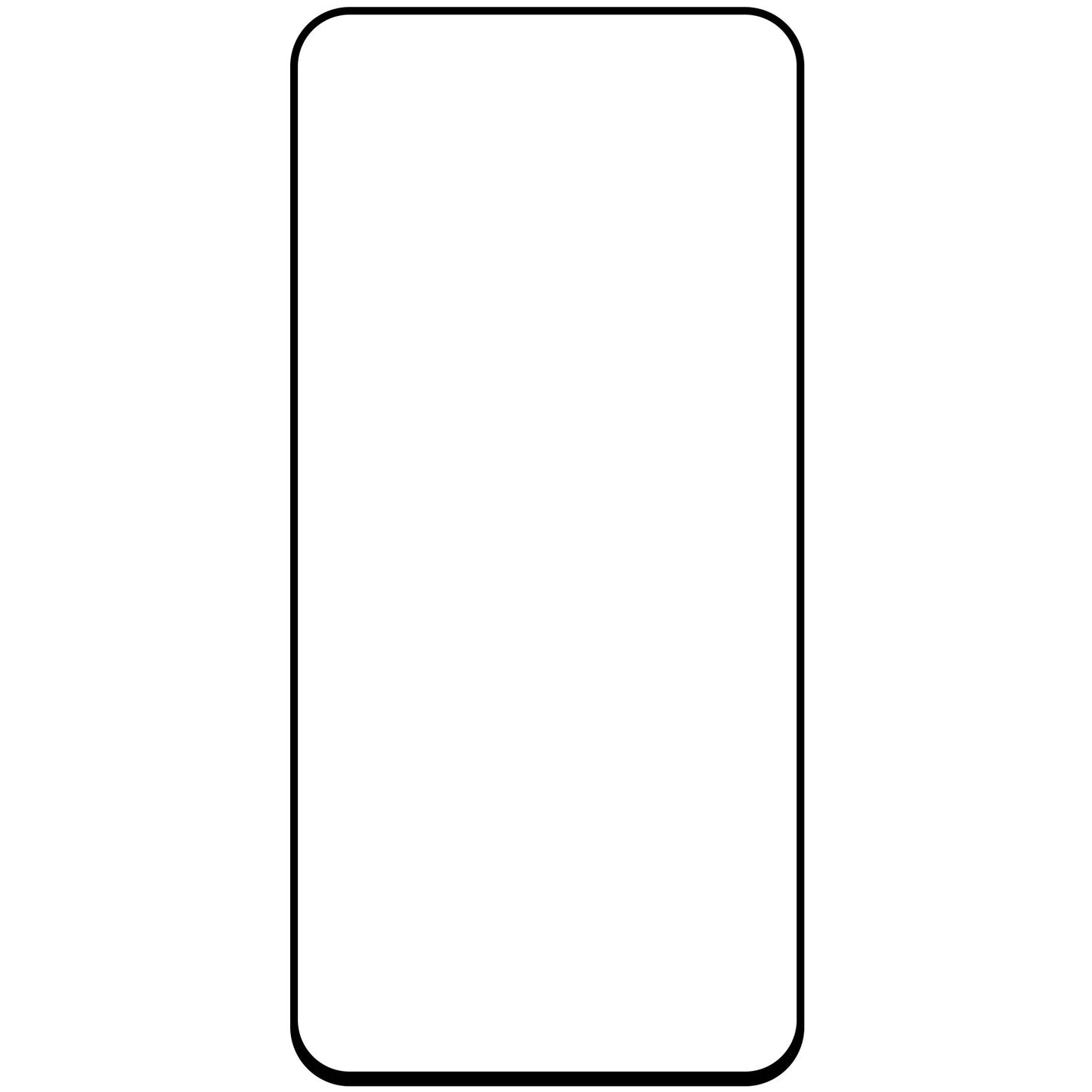 Protector de pantalla Blue Shield para Oppo A60, Cristal Templado, Adhesivo Completo, Compatible con Fundas, Negro