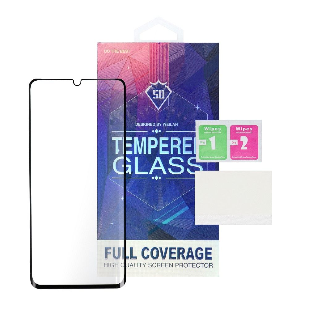 Protector de pantalla OEM para Samsung Galaxy S26 Ultra S948, vidrio templado, adhesivo completo, 5D, negro
