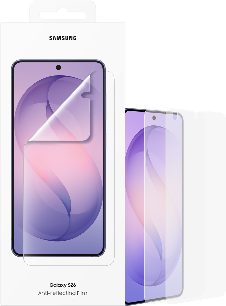 Protector de pantalla Anti-reflejante para Samsung Galaxy S26 S942, Plástico, Set de 2 piezas EF-US942CTEGWW
