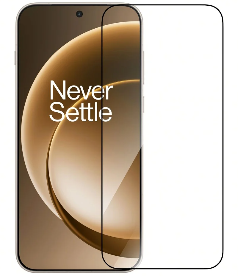Protector de pantalla Anti Reflexión para OnePlus 15, Vidrio Templado, Pegamento Completo, Negro 5431102121
