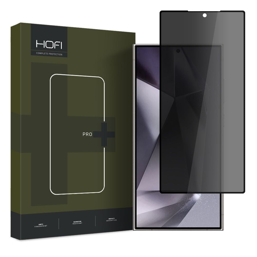 Protector de pantalla Privacy HOFI PRO+ para Samsung Galaxy S24 Ultra S928, Cristal Templado, Full Glue