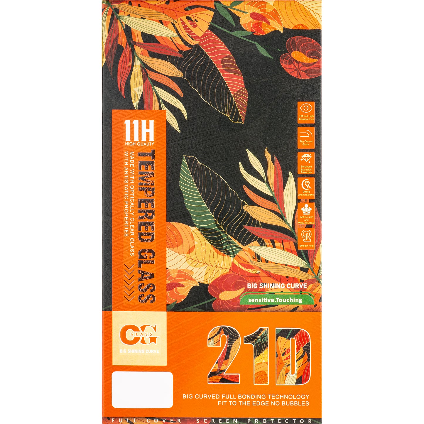 Protector de pantalla OEM para Samsung Galaxy A25 A256, Cristal Templado, Full Glue, 21D, Negro