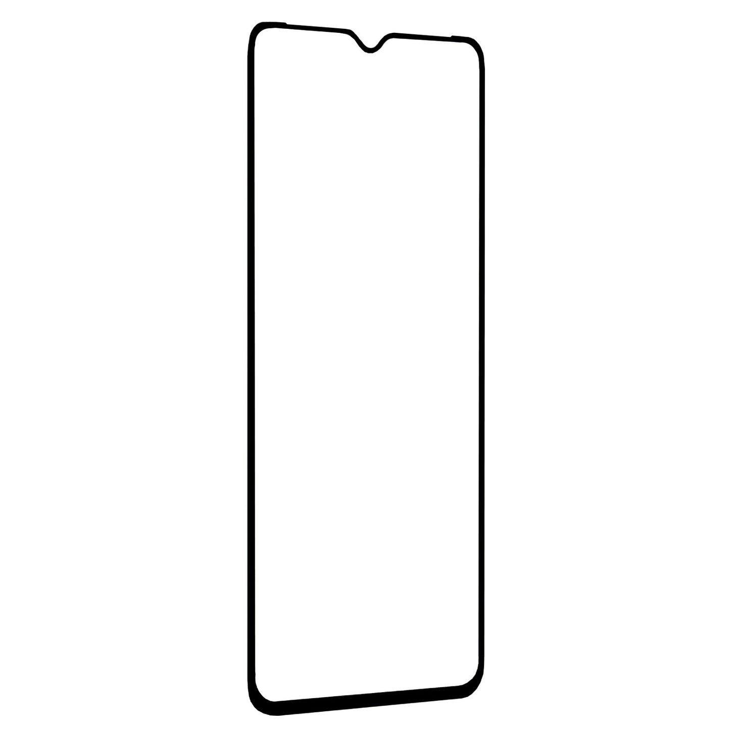 Protector de pantalla Veason PRO para Samsung Galaxy A06 4G / A06 5G, vidrio templado, adhesivo completo, 6D, negro