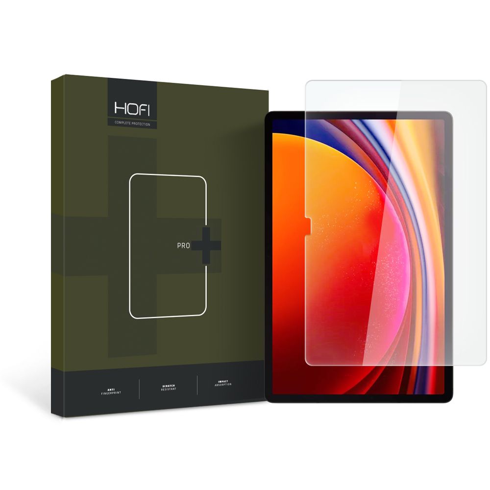 Protector de pantalla HOFI Glass PRO+ para Samsung Galaxy Tab S10+ / Tab S9+ / Tab S8+ / Tab S7 FE / Tab S7+, Vidrio templado, Adhesivo completo