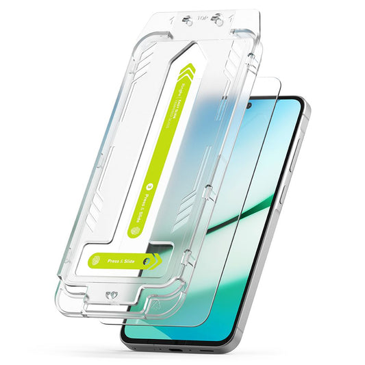 Protector de pantalla Ringke Easy Slide para Samsung Galaxy A56 A566, Cristal Templado, Adhesivo Completo, Juego de 2 piezas