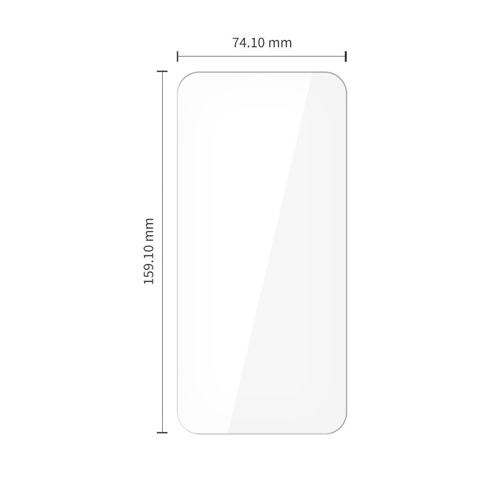Protector de pantalla Tech-Protect Hydro Flex+ para Xiaomi Poco M8 Pro / Redmi Note 15 Pro+ 5G, Plástico, Set de 2 piezas