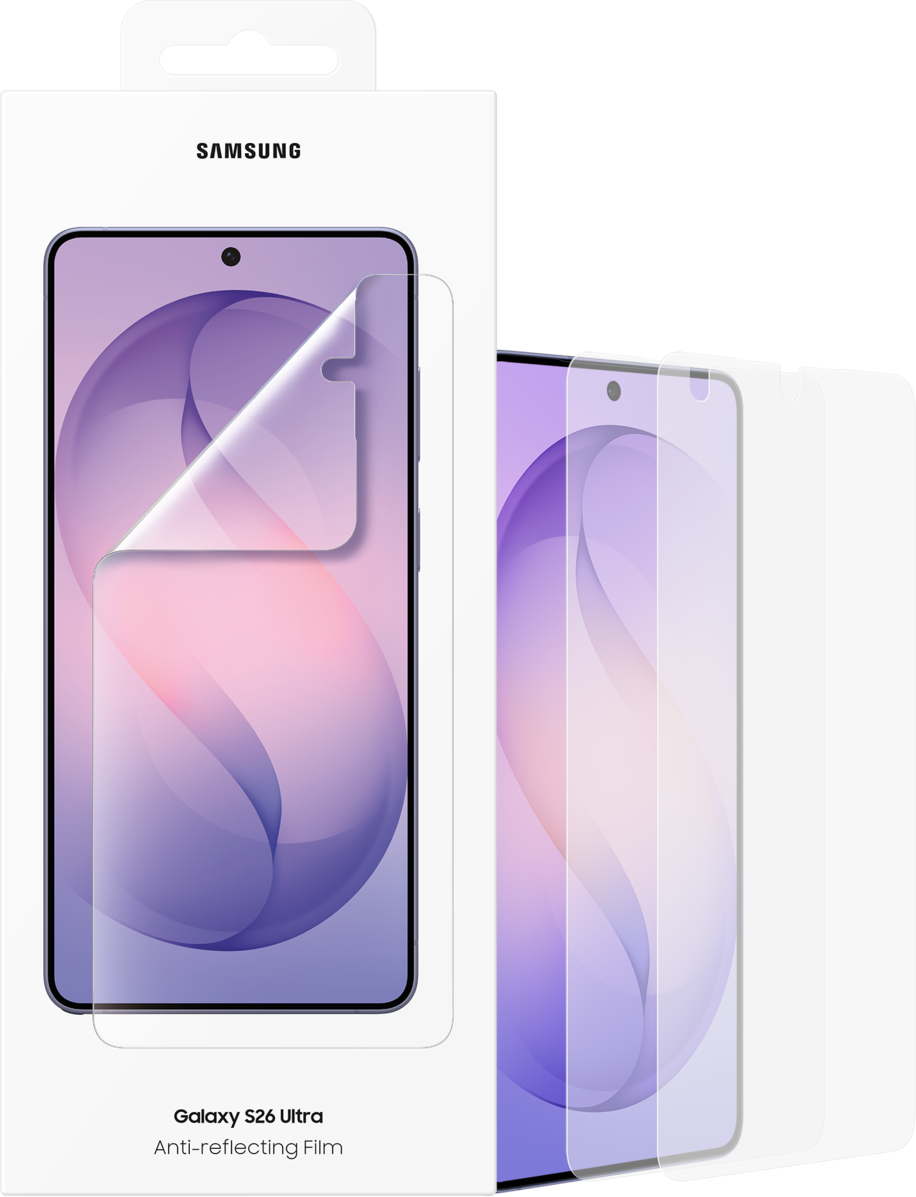 Protector de pantalla Anti-reflejante para Samsung Galaxy S26 Ultra S948, Plástico, Set de 2 piezas EF-US948CTEGWW