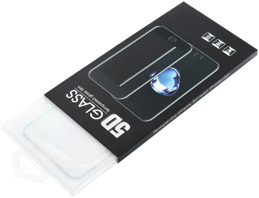 Protector de pantalla OEM para Motorola Edge 60 Fusion / Edge 60, vidrio templado, adhesivo completo, 5D, negro