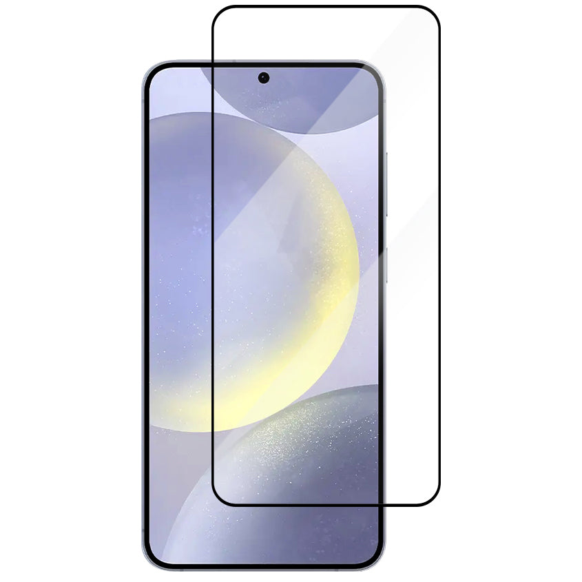 Protector de pantalla Vmax para Samsung Galaxy S24+ S926, Cristal Templado, Full Glue, 9D, Negro