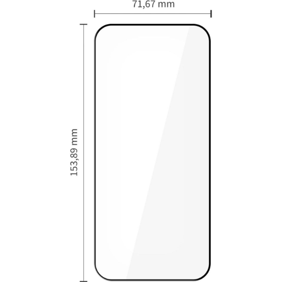 Protector de pantalla Tech-Protect FIT+ para Xiaomi Poco F8 Ultra, vidrio templado, adhesivo completo, set de 2 piezas, 2.5D, negro