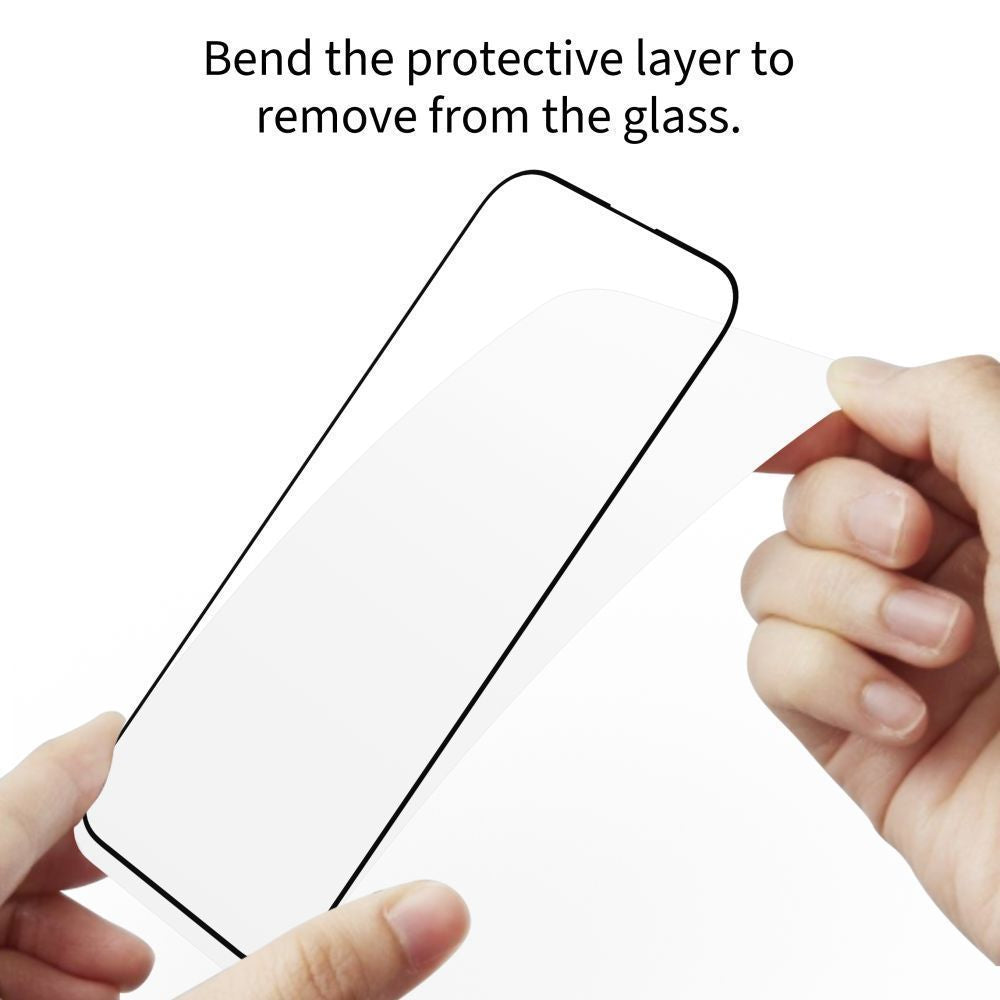 Protector de pantalla Tech-Protect FIT+ para Xiaomi Redmi Note 15 Pro 5G, Cristal Templado, Full Glue, Set de 2 piezas, 2.5D, Negro