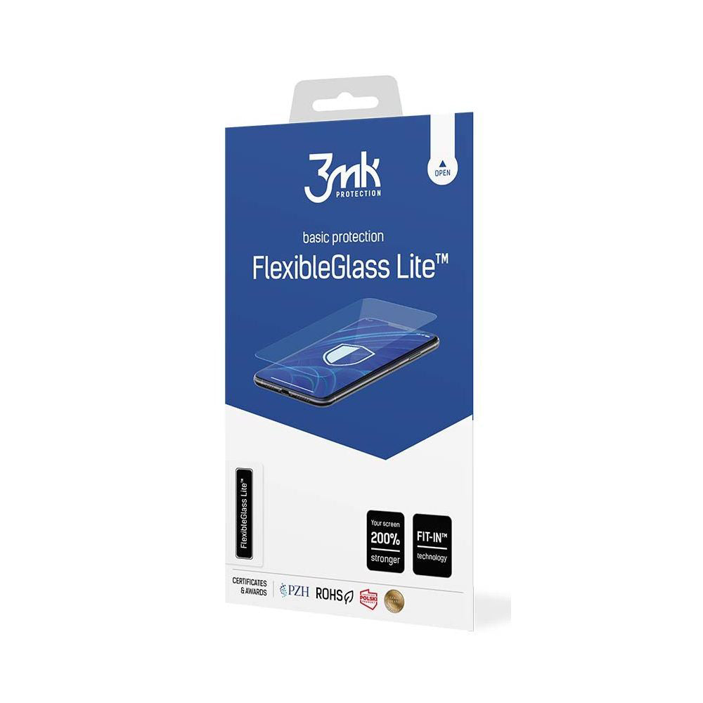 Protector de pantalla 3MK FlexibleGlass Lite para Xiaomi 15T Pro, Cristal Flexible, Full Glue