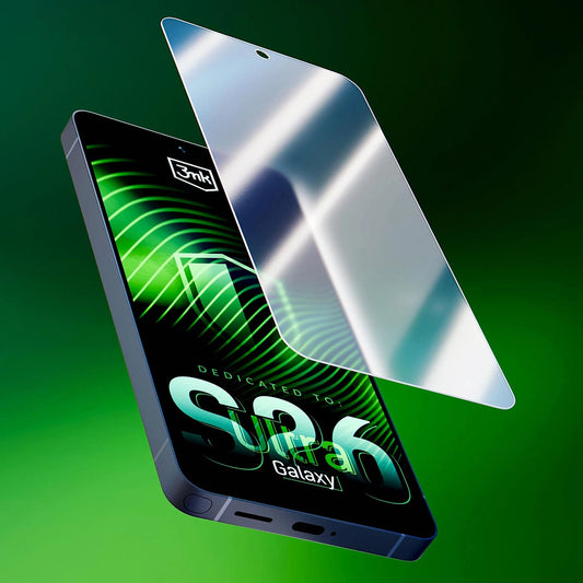 3MK FlexibleGlass Screen Protector for Samsung Galaxy S26 Ultra S948, Flexible Glass, Full Glue