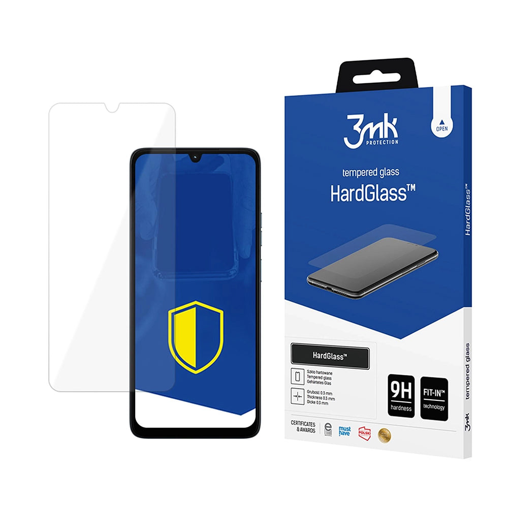 Protector de pantalla 3MK HardGlass para Motorola Moto G06, Cristal Templado, Full Glue