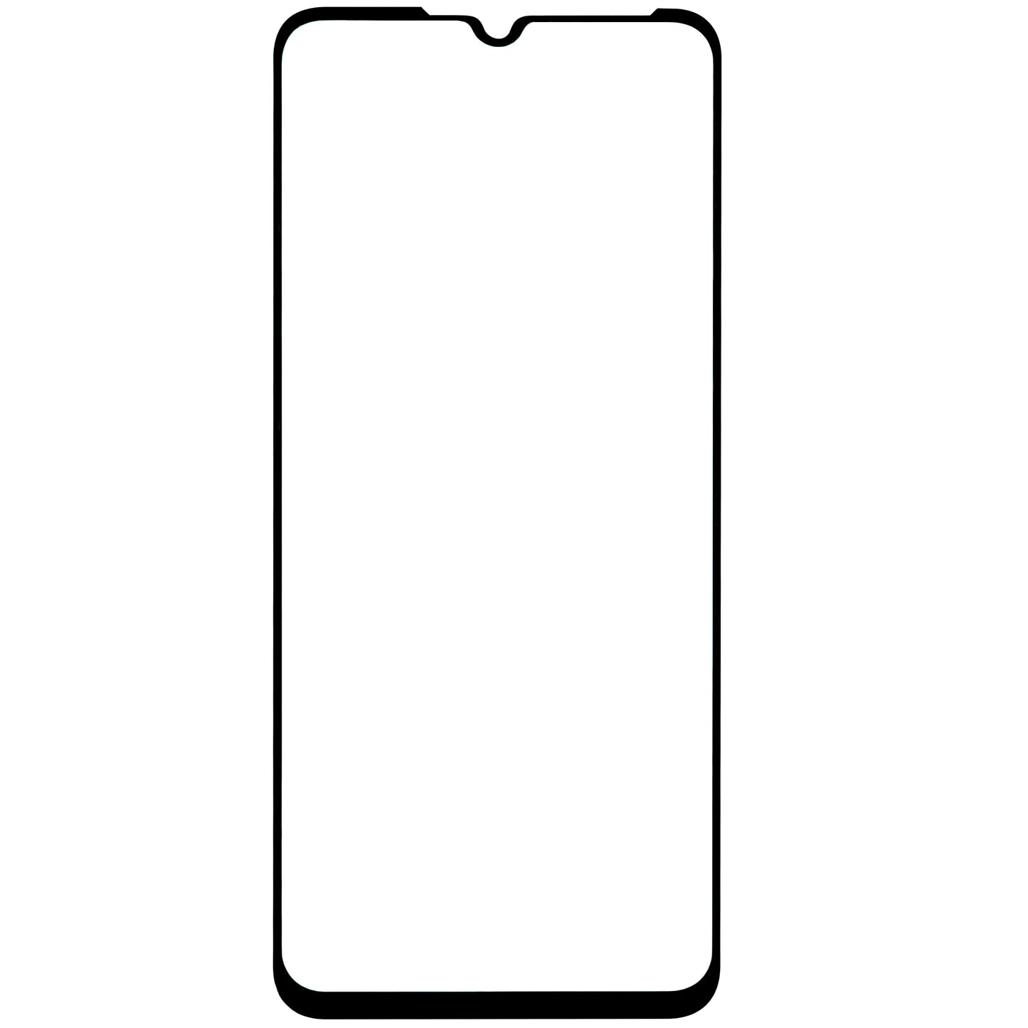BLUE Shield Protector de Pantalla para Samsung Galaxy A14 A145 / A14 5G A146, Glass Shield, Full Glue, Case Friendly, Negro