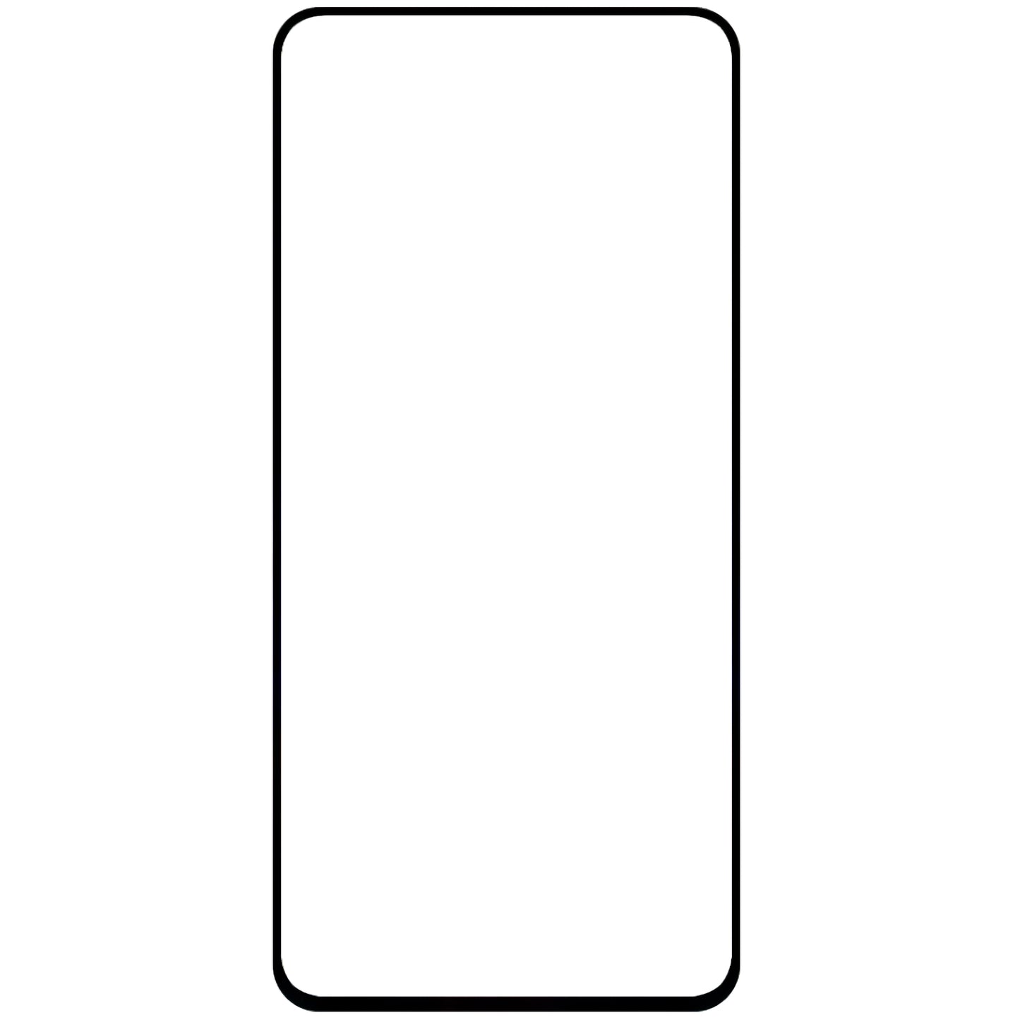 Protector de pantalla Blue Shield para Samsung Galaxy A35 5G A356, Cristal Templado, Adhesivo Completo, Compatible con Fundas, Negro
