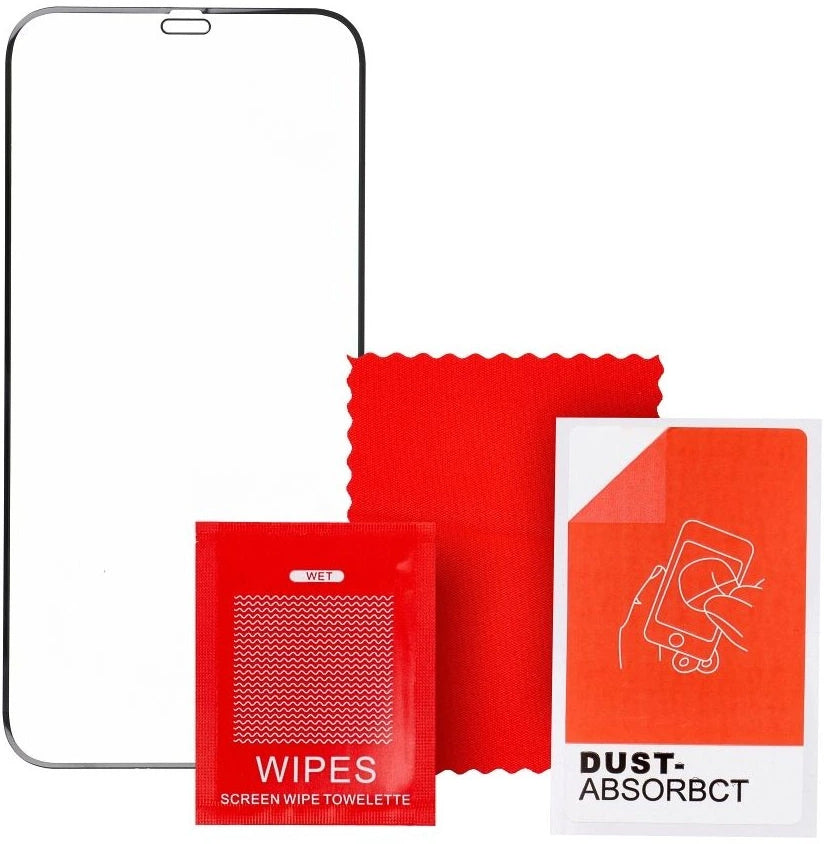Protector de pantalla Veason PRO para Motorola Moto E32s / E22s / E32 / G22, vidrio templado, adhesivo completo, 6D, negro