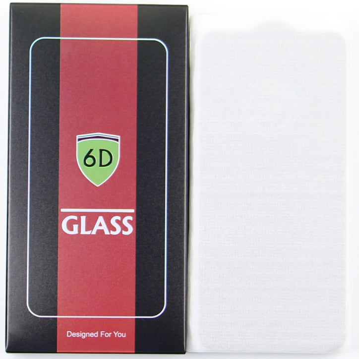 Protector de pantalla OEM para Apple iPhone 17e / 16e / 14 / 13 Pro, vidrio templado, adhesivo completo, set de 10 piezas, 6D, negro