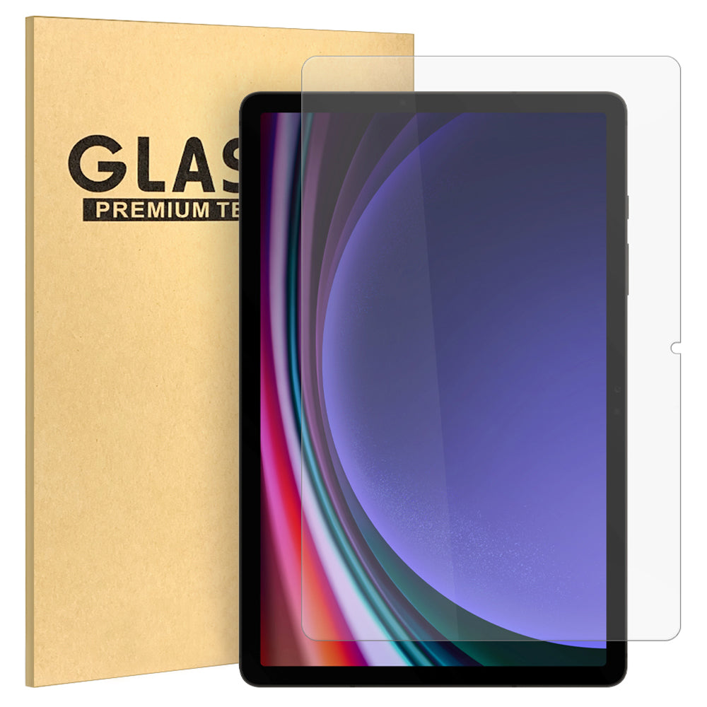 Protector de pantalla Lito Classic para Samsung Galaxy Tab S9 FE / Tab S9, vidrio templado, adhesivo completo, 2.5D