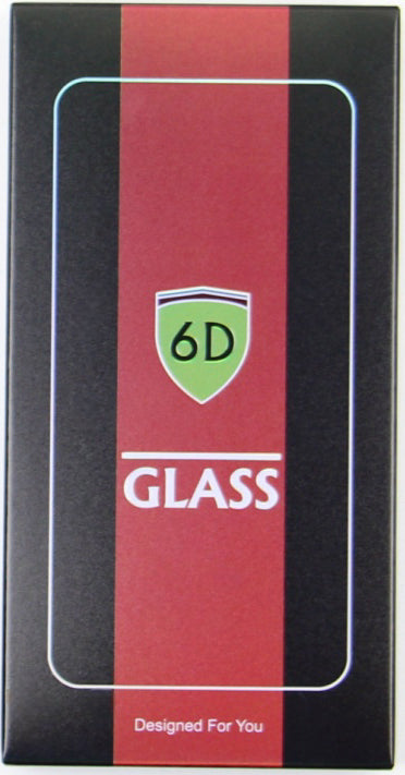 Protector de pantalla OEM para Apple iPhone 17e / 16e / 14 / 13 Pro, vidrio templado, adhesivo completo, set de 10 piezas, 6D, negro