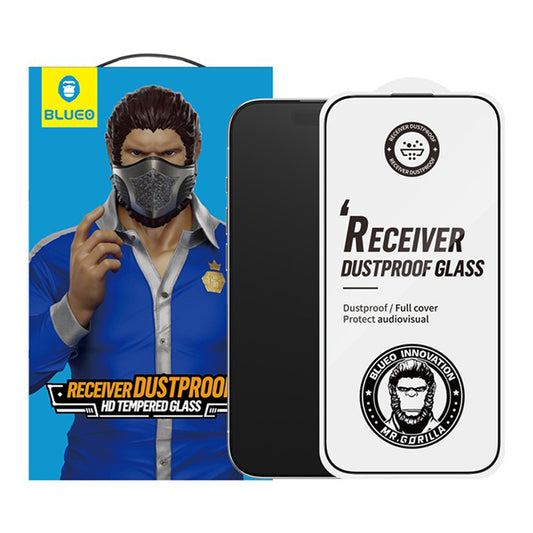 Protector de pantalla Blueo Anti-Dust HD Applicator Pro para Apple iPhone 17 Air, Cristal Templado, Full Glue