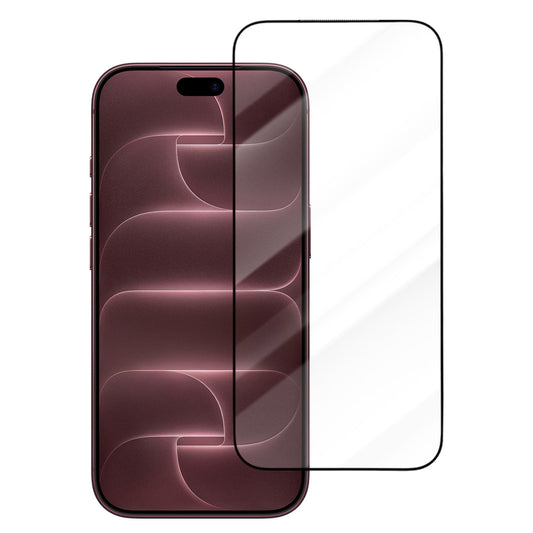 Protector de pantalla Blueo Drop Resistant para Apple iPhone 18 Pro Max / 17 Pro Max / 16 Pro Max, vidrio templado, adhesivo completo, negro