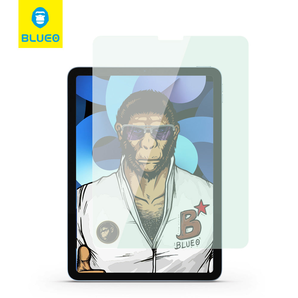 Protector de pantalla Blueo para Apple iPad Pro 11 (2024), vidrio templado, adhesivo completo
