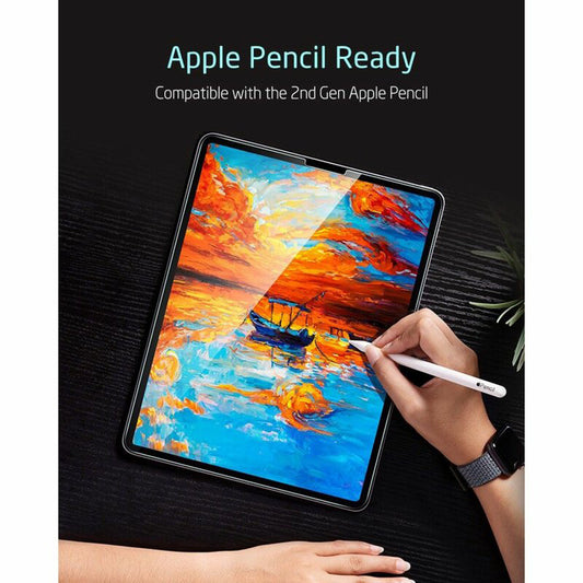 Protector de pantalla ESR para Apple iPad Air (2022) / Pro 11 (2021) / Air (2020), Cristal Templado, Adhesivo Completo, Set de 2 piezas