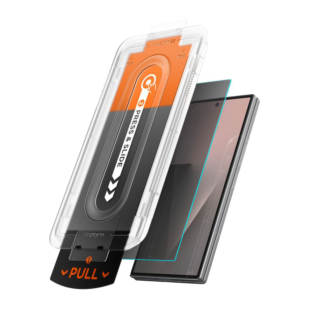 Protector de pantalla exterior Privacy Spigen GlastR EZ FIT Pro HD para Samsung Galaxy Z Fold8 Ultra F976, vidrio templado, adhesivo completo