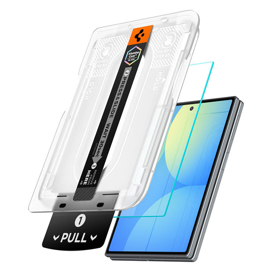 Spigen GlastR EZ FIT Pro HD Exterior Screen Protector for Samsung Galaxy Z Fold8 F971, Tempered Glass, Full Glue AGL11942
