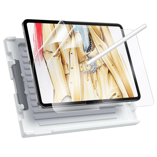 Protector de pantalla mate ESR Paper Feel para Apple iPad Air 13 (2025) / Air 13 (2024), Plástico, Adhesivo completo, Juego de 2 piezas